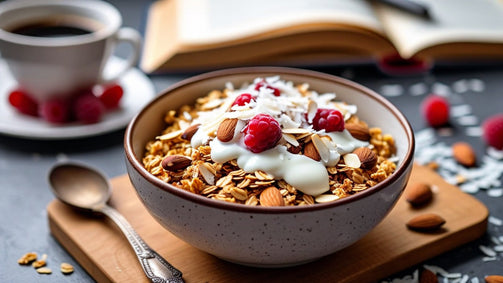 GranolaKid GoNuts with Yogurt, Almonds and Berries